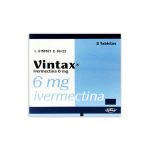 Imagen de VINTAX IVERMECTINA 6MG X 2 TABLETAS