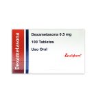 Imagen de DEXAMETASONA 0.5MG X TABLETA QUALIPHARM