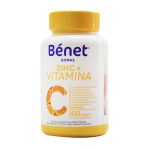 Imagen de VITAMINA C +ZINC BENET 150G X 60 GOMITAS