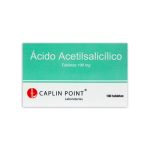 Imagen de ACIDO ACETILSALICILICO 100MG BLISTER X 10 TABLETAS CAPLIN