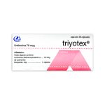 Imagen de TRIYOTEX 75 MCG X 30 CAPSULAS
