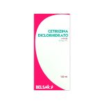Imagen de CETIRIZINA DICLORHIDRATO 5MG/5ML JARABE X 120 ML BELSA