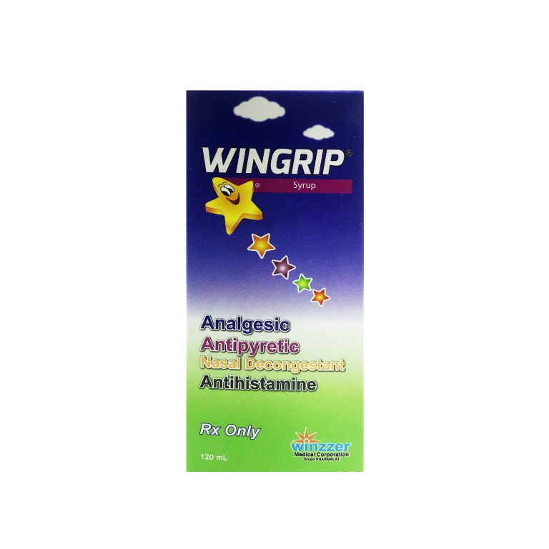Imagen de WINGRIP JARABE FRASCO X 120 ML
