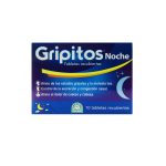 Imagen de GRIPITOS NOCHE X 10 TABLETAS