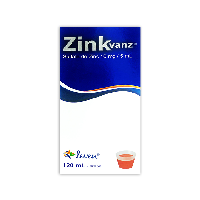 Imagen de ZINKVANZ 10MG/5ML JARABE X 120ML
