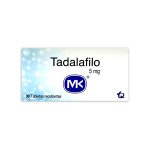 Imagen de TADALAFILO 5MG X 30 TABLETAS MK
