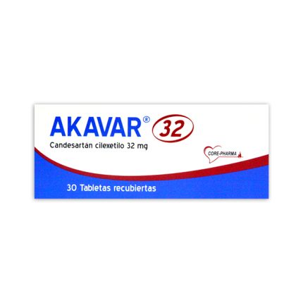Imagen de AKAVAR 32 MG X 30 TABLETAS RECUBIERTAS