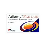 Imagen de ADIAMYL PLUS 4/1000 MG X 30 TABLETAS