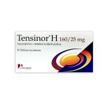 Imagen de TENSINOR H 160/25 MG X 30 TABLETAS RECUBIERTAS