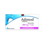 Imagen de ADIMOD 800 MG/7 ML SOLUCION CAJA X 10 FRASCOS