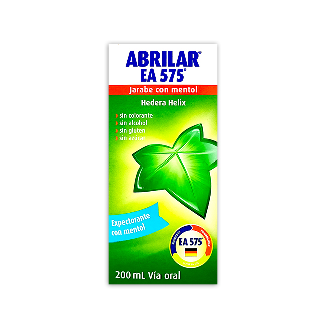 Imagen de ABRILAR EA 575 JARABE MENTOLADO X 200 ML