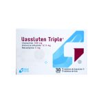 Imagen de VASSLUTEN TRIPLE 300/12.5/5 MG X 30 TABLETAS