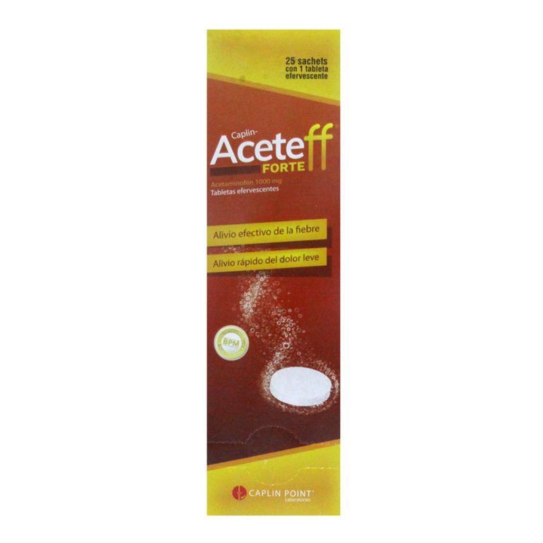 Imagen de ACETEFF FORTE 1000MG SOBRE X TAB EFERVES