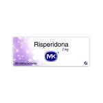 Imagen de RISPERIDONA 2 MG X 20 TABLETAS RECUBIERTAS MK