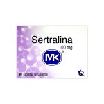 Imagen de SERTRALINA 100MG X 30 TABLETAS MK