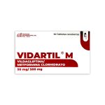 Imagen de VIDARTIL M 50MG/500MG X 60 TABLETAS