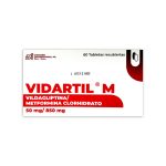 Imagen de VIDARTIL M 50MG/850MG X 60 TABLETAS