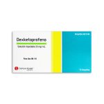 Imagen de DEXKETOPROFENO INYECTABLE X 10 AMPOLLAS CAPLIN