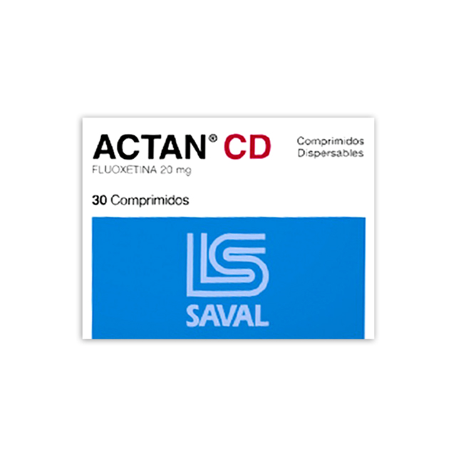 Imagen de ACTAN CD 20MG X 30 COMPRIMIDOS DISPER