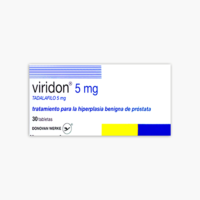 Imagen de VIRIDON 5MG X 30 TABLETAS