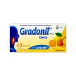 Imagen de GRADONIL LIMON MIEL 10MG X CARAMELO