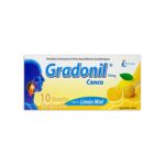 Imagen de GRADONIL LIMON MIEL 10MG X 10 CARAMELOS