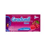 Imagen de GRADONIL CEREZA 10MG X 10 CARAMELOS