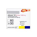 Imagen de SITAVAN M 50MG/1000MG X 60+30 COMPRIMIDOS