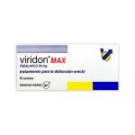 Imagen de VIRIDON MAX 20MG X 4 TABLETAS