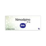 Imagen de NIMODIPINO 30MG X 20 TABLETAS MK