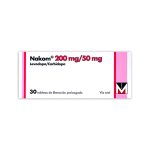 Imagen de NAKOM 200/50MG X 30 TABLETAS DE LIBERACION PROLONGADA