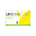 Imagen de LIPOSINOL 10/20MG X 30 COMPRIMIDOS