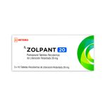 Imagen de ZOLPANT 20MG X 30 TABLETAS RECUBIERTAS