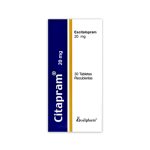 Imagen de CITAPRAM 20MG X 30 TABLETAS