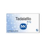 Imagen de TADALAFILO 20 MG X 4 TABLETAS MK