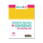 Imagen de GINGKGO BILOBA+GINSENG X 30 GELCAPS BELSA