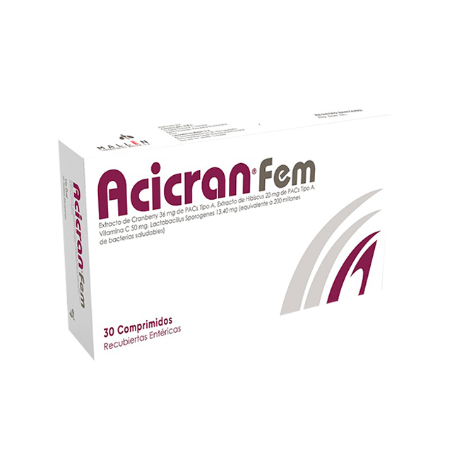 Imagen de ACICRAN FEM X 30 TABLETAS