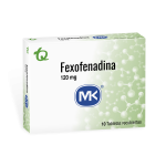 Imagen de FEXOFENADINA 120 MG X 10 TABLETAS MK