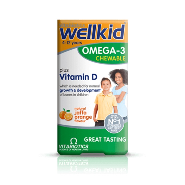 Imagen de WELLKID OMEGA 3 X60 CAPSULAS MASTICABLES