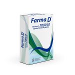 Imagen de FARMA D VITAMINA D3 7000UI X 8 CAPSULAS