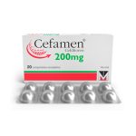 Imagen de CEFAMEN 200 MG X 20 COMP RECUBIERTOS