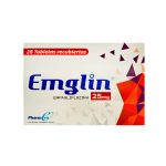 Imagen de EMGLIN 25MG X 28 TABLETAS