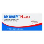Imagen de AKAVAR H 16/12.5 MG X 30 TABLECAP RECUBIERTAS