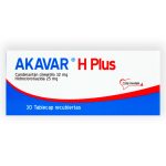 Imagen de AKAVAR H PLUS 32/25 MG X 30 TABLECAP RECUBIERTAS
