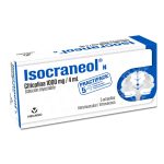 Imagen de ISOCRANEOL N 1000 MG/4 ML SOLUCION INYECTABLE X 5 AMPOLLAS