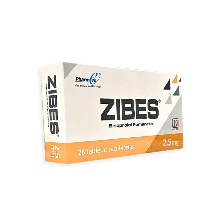 Imagen de ZIBES 2.5MG X 28 TABLETAS RECUBIERTAS