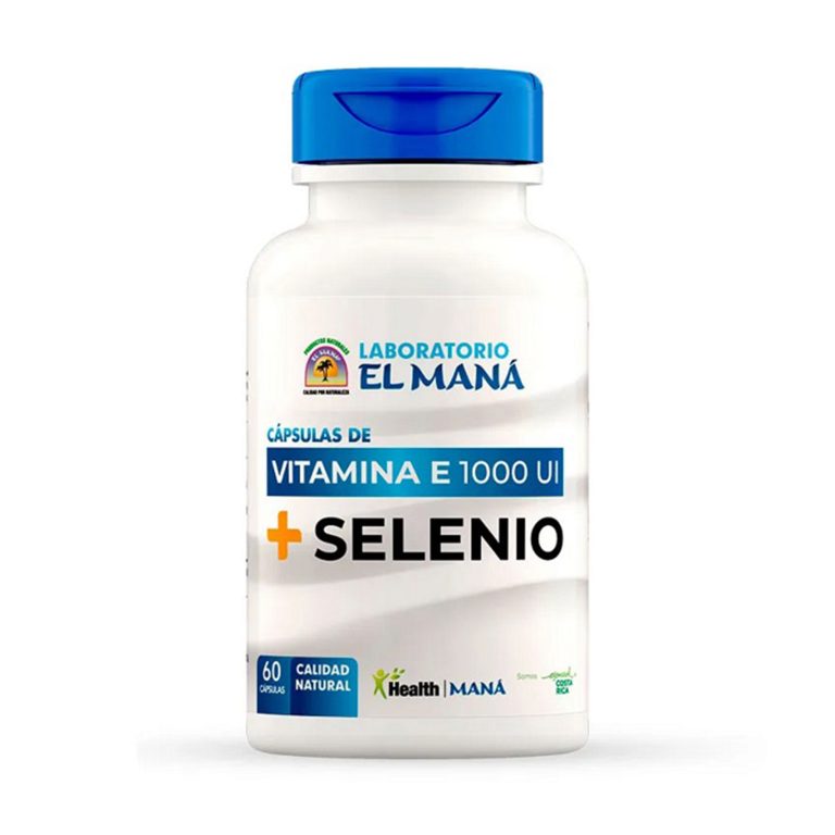 Imagen de VITAMINA E 1000 UI + SELENIO X 60 GELCAP