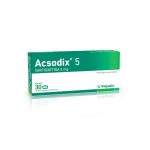 Imagen de ACSODIX 5MG X 30 COMPRIMIDOS RECUBIERTOS