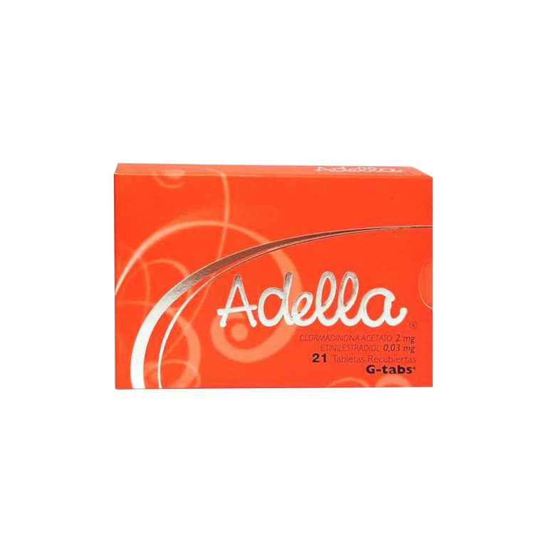 Imagen de ADELLA 2/0.03MG X 21 TABLETAS RECUBIERTAS