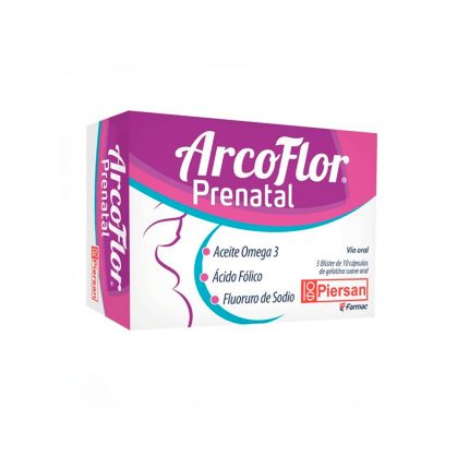 Imagen de ARCOFLOR PRENATAL X 30 GELCAPS